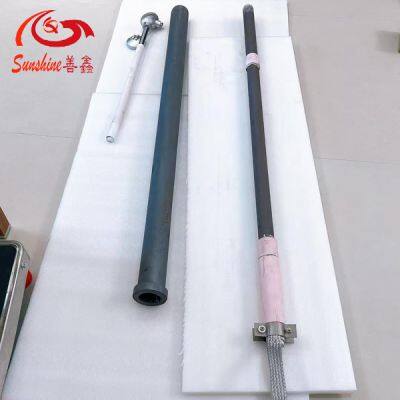 Silicon carbide thermowell SiC thermocouple protection tube