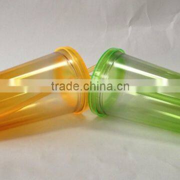 Color Changing Plastic Cup Gradient Color Water Bottle photo-5