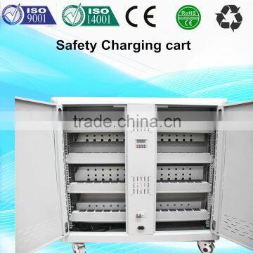 Ipad laptop tablet charging cart