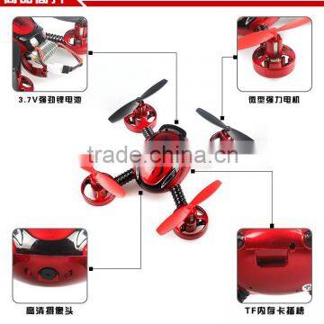 4CH 2.4G Mini 4-Aexs Aerocraft With Video Camera 5 LED Lights Jxd RC Toys photo-5