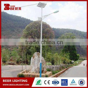 Beier 20w 30w 40w 50w 60w solar street light with led lamp outdoor solar led lighting price list