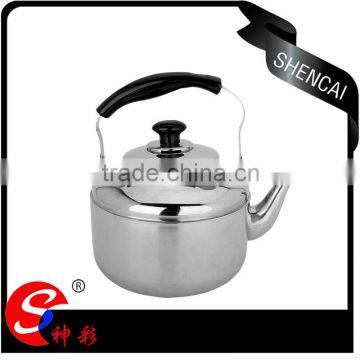 Large capacity kitchen art non electric kettles induction-dafe stainless steel kettles