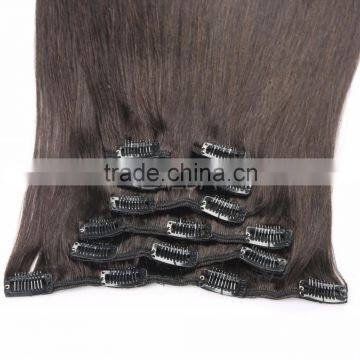Grade 8a Brazlian Human Hair Clip in Extensions Hair Sample Availabe Supplier's Choice photo-3