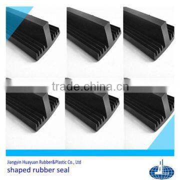 high quality flexible ISO9001:2008,ROHS,SGS(silicone FDA approval) epdm shaped rubber seal