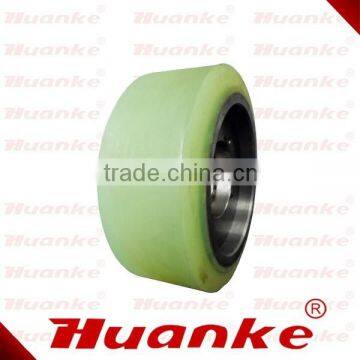 High quality bearing PU Wheel for Hyundai forklift (254*100mm )