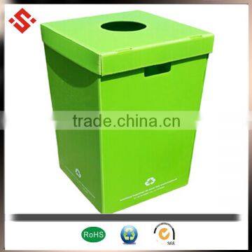 polypropylene corrugated recycle plastic bin