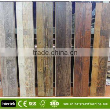 32 class Wear Rating colour Crystal (wood) series 3-strips design laminate floor