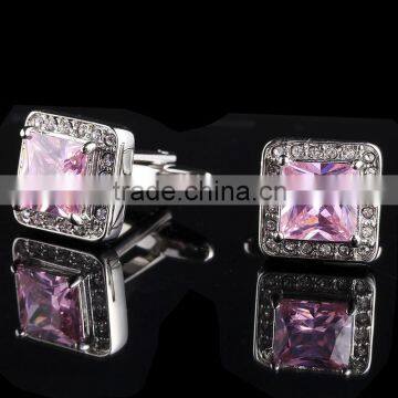 MENS CUFF LINKS GIFT Gentlemen's Luxury Crystal Cufflink