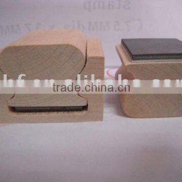 Custom Wooden Rubber Stamp