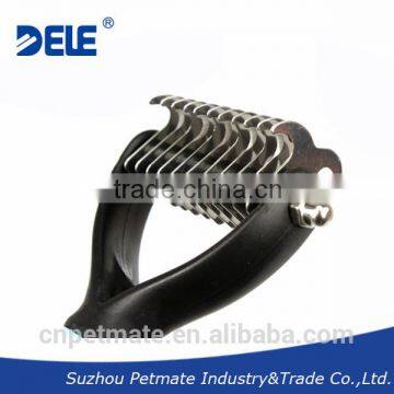 Dog and cat brush pet deshedding tool