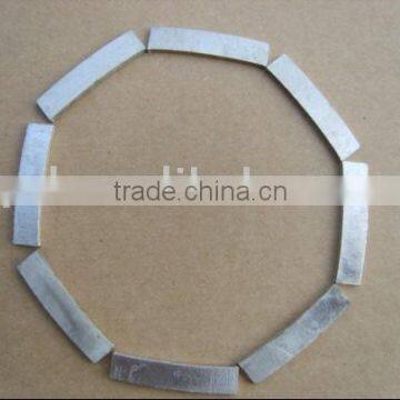 Wide used segments of diamond Arix saw blade segment for stone processing