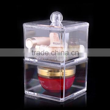 wholesale Clear cosmetic plastic bin makeup container