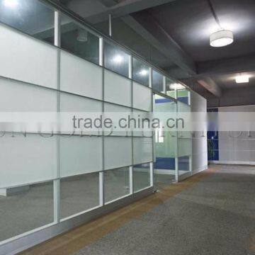 Used Office Room Dividers Modern Fog Glass Partition Wall(SZ-WS579)