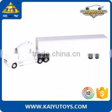 Diecast Model Car Metal Car Scale Truck Model Container Car photo-3