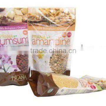 stand up bags with clear window