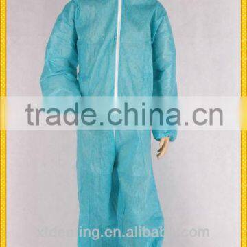 Disposable non woven PP safety clothing SMS coverall