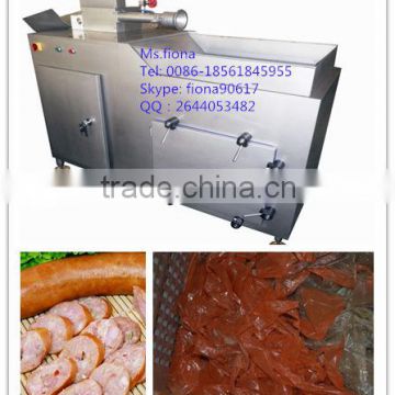 automatic sausage peeler/ sausage peeling machine