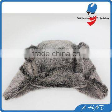 customized kids faux fur winter hats