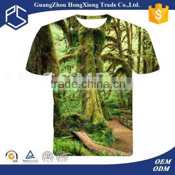 Bulk plain high quality comfortable bamboo t-shirt