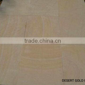Honed desert gold sandstone