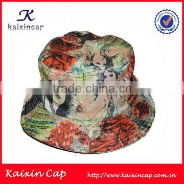 2016 fashion design your own 5 panel bucket hats