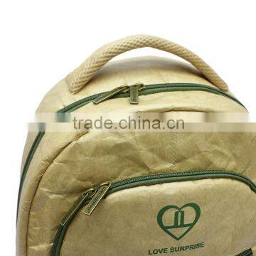 China Express Online Shopping Tyvek Bag Promotional Waterproof Tyvek Recycle Insulated Tyvek Brown Paper Backpack photo-4