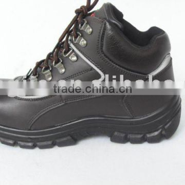 leather safety shoe 9517 steel toe