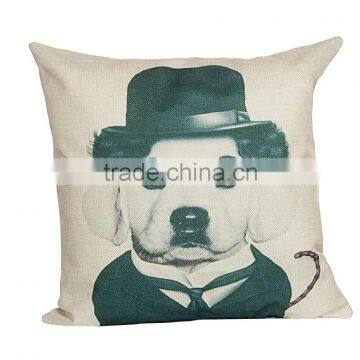 2016 Hot Sale Home Decorative Dog Oriental Custom Printing Cheap Cushion Cover photo-4