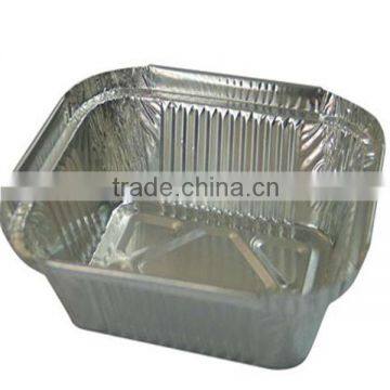 large foil container with lid