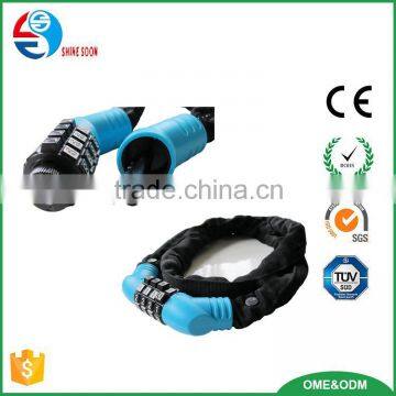 high quality bicycle lock digital chain lock