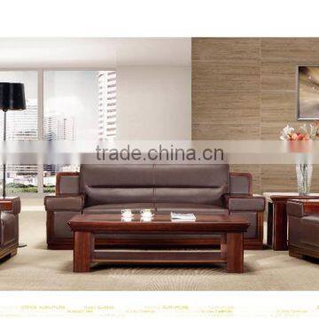 high end 100% top grain leather sofa set factory sell directly YC7970