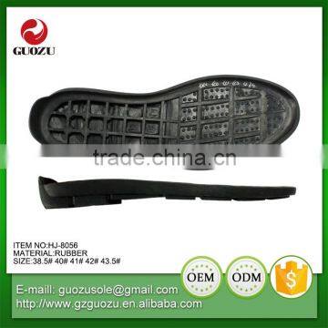 rubber sole type men moccasin shoes sole rubber outsole