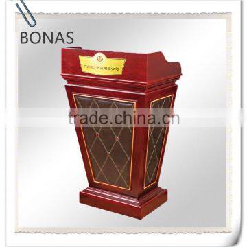 High quality cheap church podium, wooden rostrum, podiums for sale