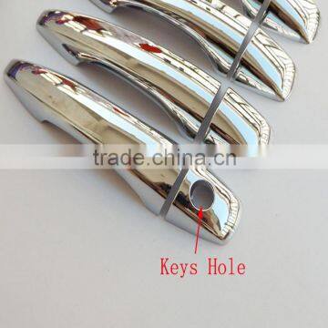 Free Shipping ABS Chrome Auto Accessories Door Handle Cover For Citroen C-Elysee 2014 photo-2