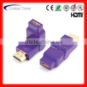 GT3-1305-6 HDMI A male to HDMI mini female adaptor swing type