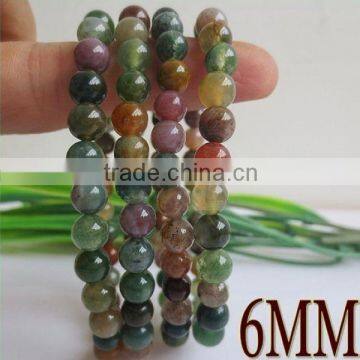 Wholesale high quality Indian agate beads bracelet jewelry