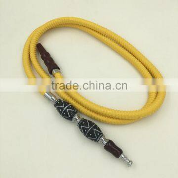 Wooden handle shisha hose low price sale