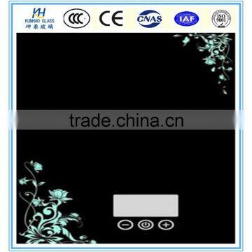 household electrical appliances control panel tempered glass