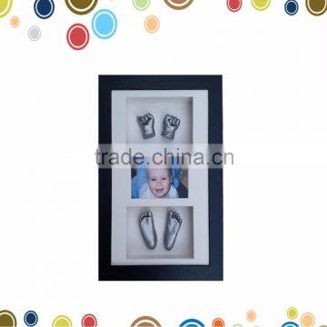 2015 Baby Triple Photo Frame Baby Casting Kit