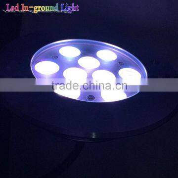 9W Lens Optional IP67 Led Underground Light for Outdoor Landscape Lighting photo-6