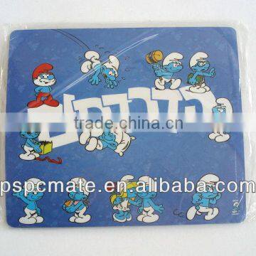 2013 factory customized promotional gift eva/rubber mouse pad