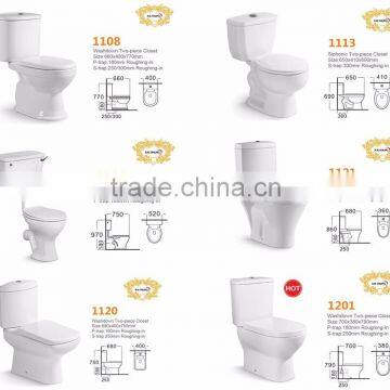Hot Sale Designer Toilets Cheap Ceramic Bathroom Sanitary Ware Toilet Dual Flush Mechanism photo-4
