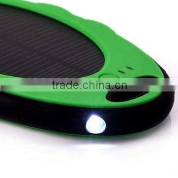5000mAh factory OEM Sports Design Portable Solar Power Bank
