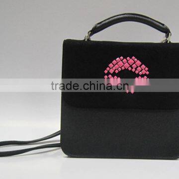 Wholesale good quality lady PU handbag with removable strap