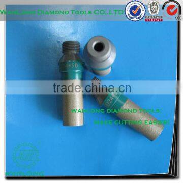 high efficiency finger pull router bit for limestone processing-diamond finger bit for stone drilling