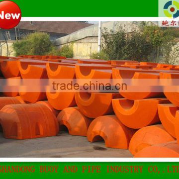 HDPE pipe floats