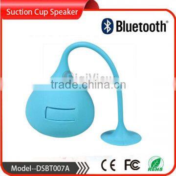 Bluetooth Speakers Waterproof Shockproof Dust-proof Portable Wireless Speaker With Mic Suction Cup and Rechargeable Battery