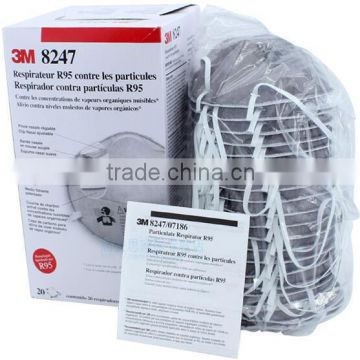 3M Particulate / Vapor Respirator 8247, R95 mask 3m nose mask