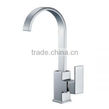 Modern design high quality long neck kitchen faucet