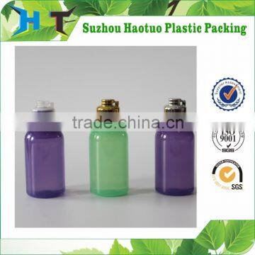 Corful100ml PET bottle with flip top cap / suzhou plastic bottle manufacturers 100ml bottle